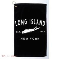Long Island Ny Souvenir Native Long Islander Map Nyc Golf Towel thumb 0