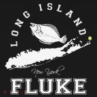 Long Island New York Fluke Fishing Graphic Kids Sweatshirt thumb 2