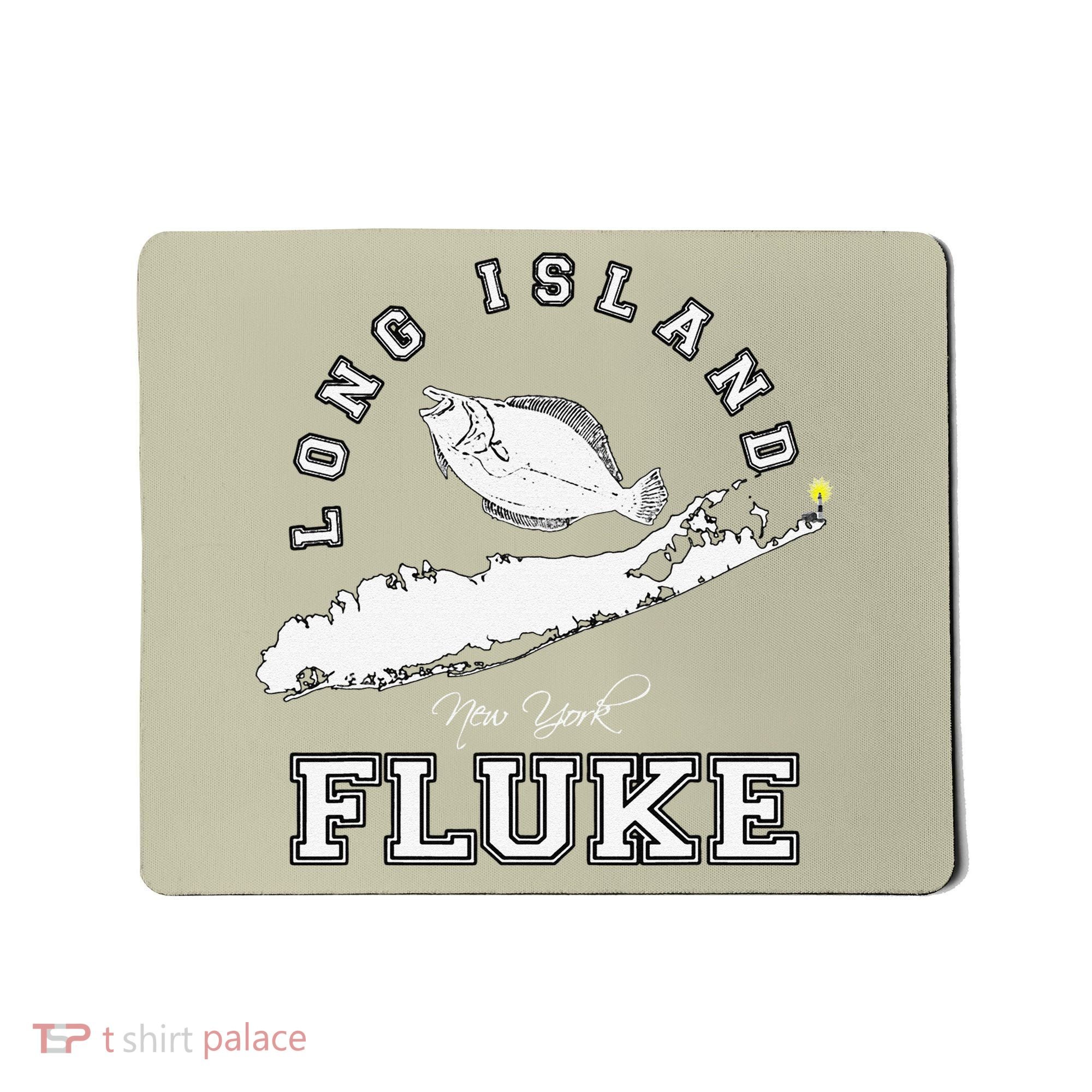 Long Island New York Fluke Fishing Graphic Mousepad