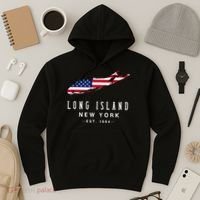 Long Island Ny Souvenir Native Long Islander Map Nyc Hoodie thumb 3