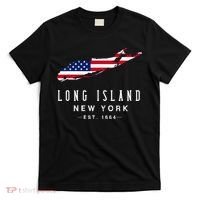Long Island Ny Souvenir Native Long Islander Map Nyc T-Shirt thumb 0