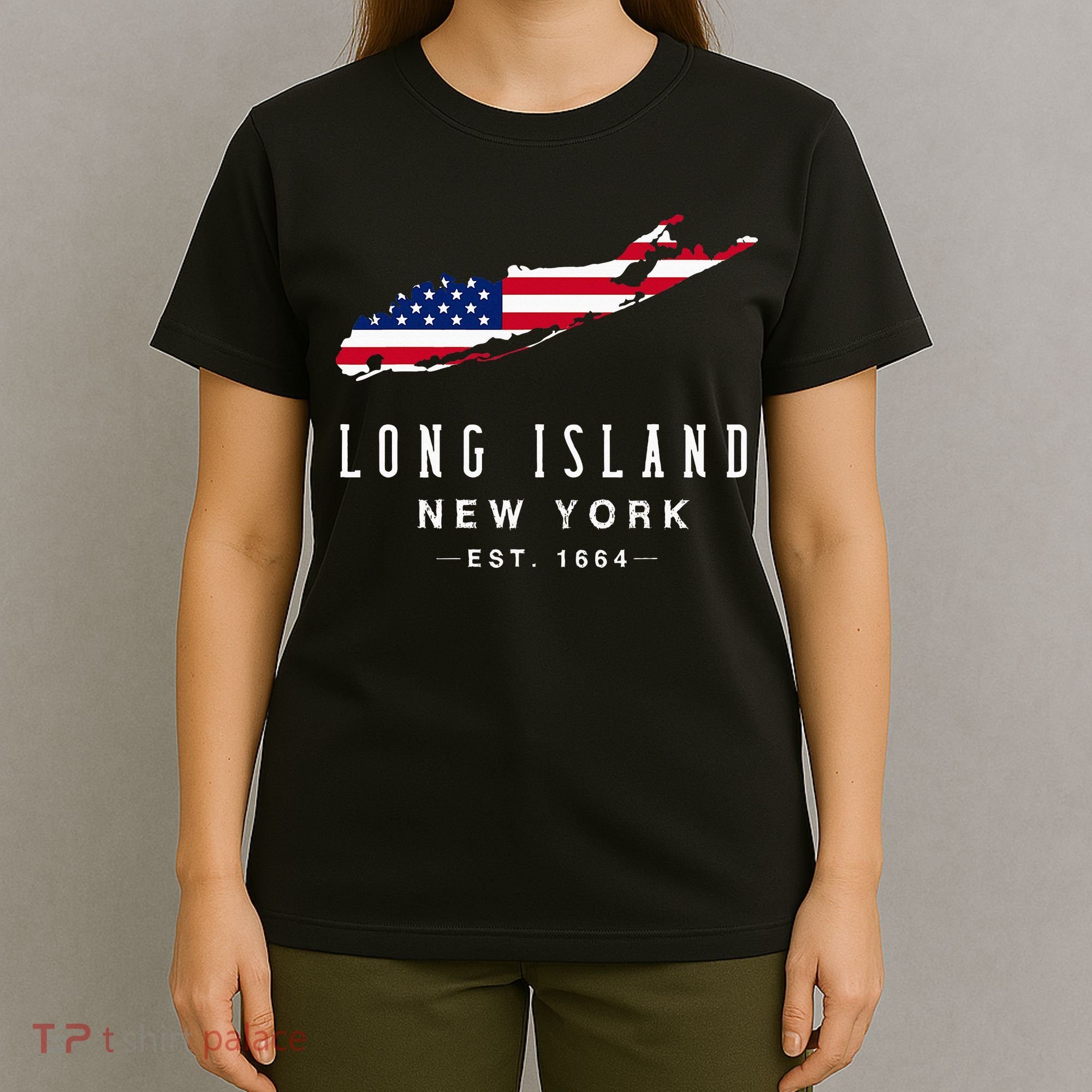 Long Island Ny Souvenir Native Long Islander Map Nyc T-Shirt