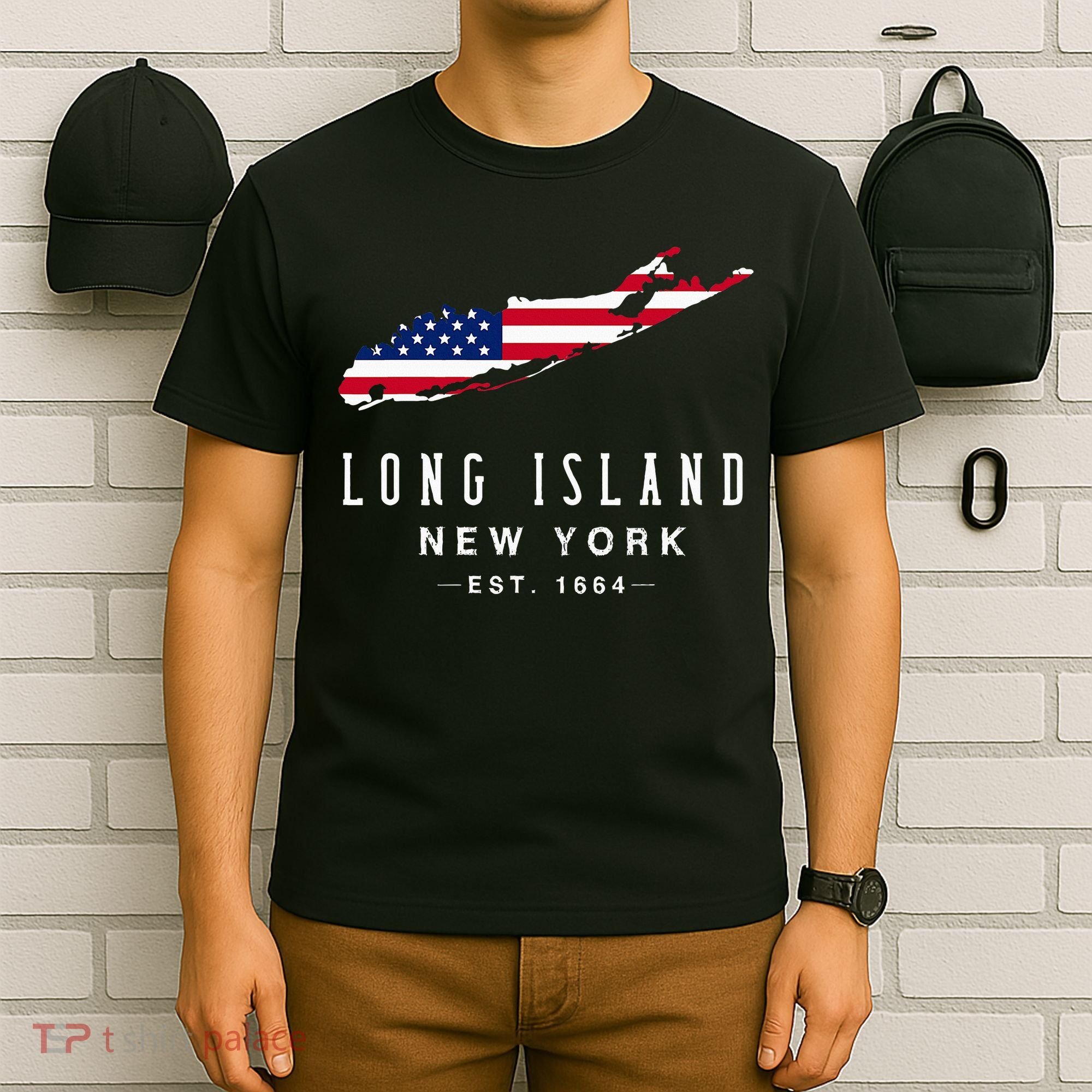 Long Island Ny Souvenir Native Long Islander Map Nyc T-Shirt