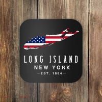 Long Island Ny Souvenir Native Long Islander Map Nyc Coaster thumb 0