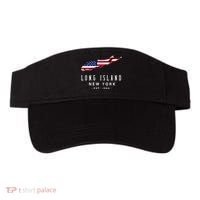 Long Island Ny Souvenir Native Long Islander Map Nyc Visor thumb 0