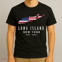 Long Island Ny Souvenir Native Long Islander Map T-Shirt thumb 3