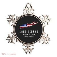 Long Island Ny Souvenir Native Long Islander Map Ornament thumb 0