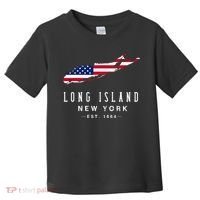 Long Island Ny Souvenir Native Long Islander Map Toddler T-Shirt thumb 0