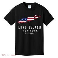 Long Island Ny Souvenir Native Long Islander Map Kids T-Shirt thumb 0