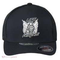Life Is Not A Fairytale Flexfit Unipanel Trucker Cap thumb 0
