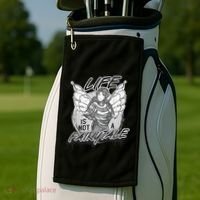 Life Is Not A Fairytale Golf Towel thumb 2