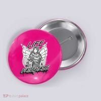 Life Is Not A Fairytale Button thumb 0