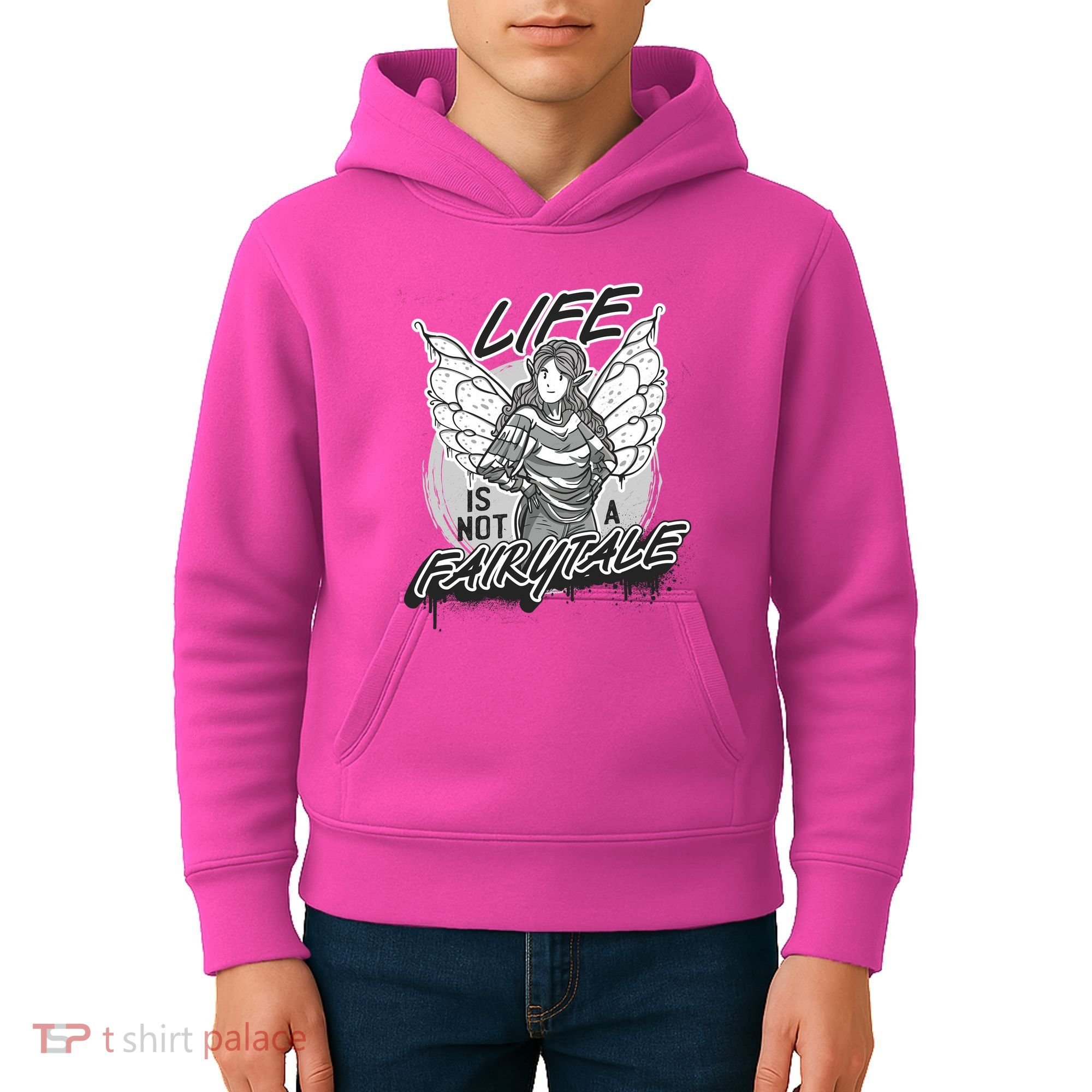 Life Is Not A Fairytale Kids Hoodie