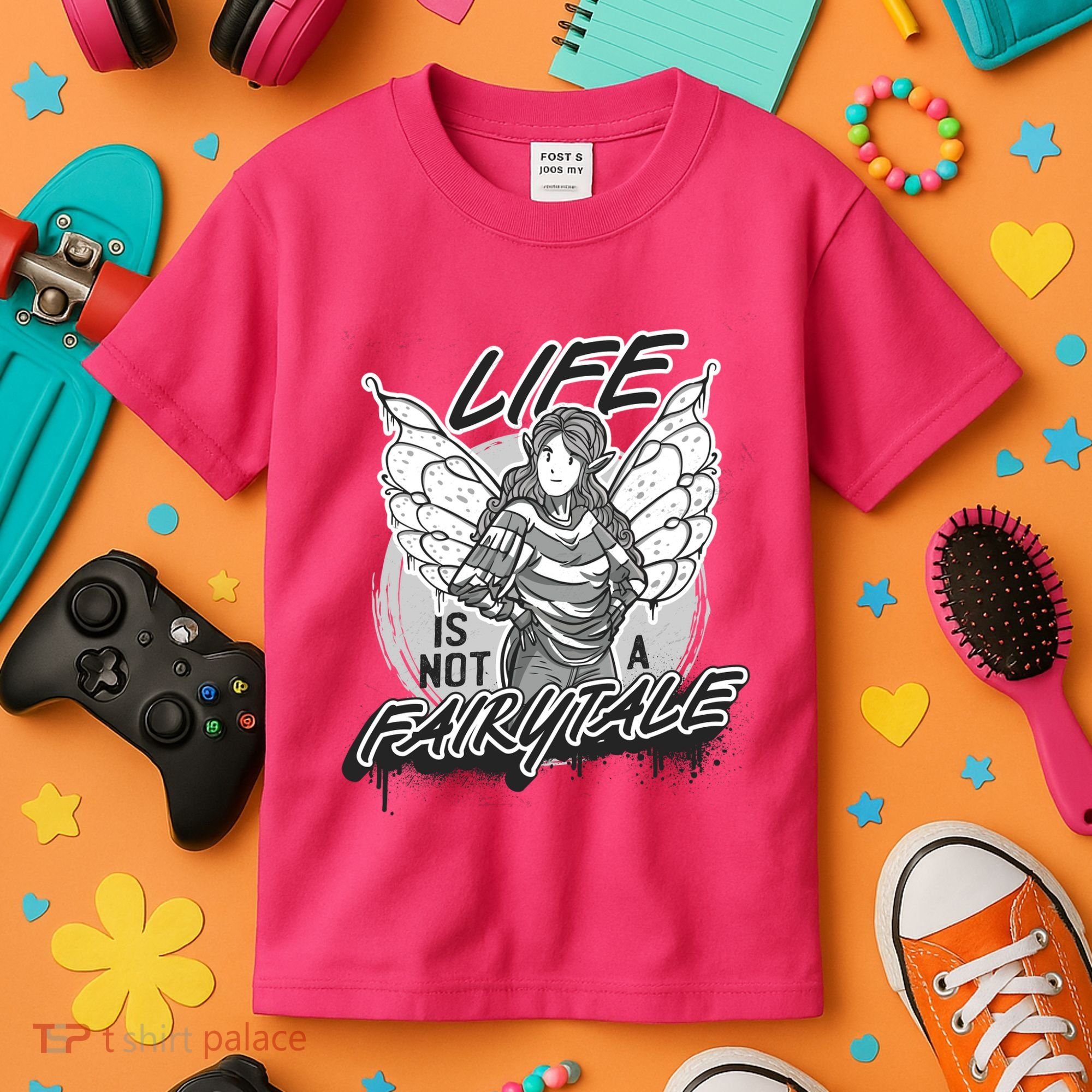 Life Is Not A Fairytale Kids T-Shirt