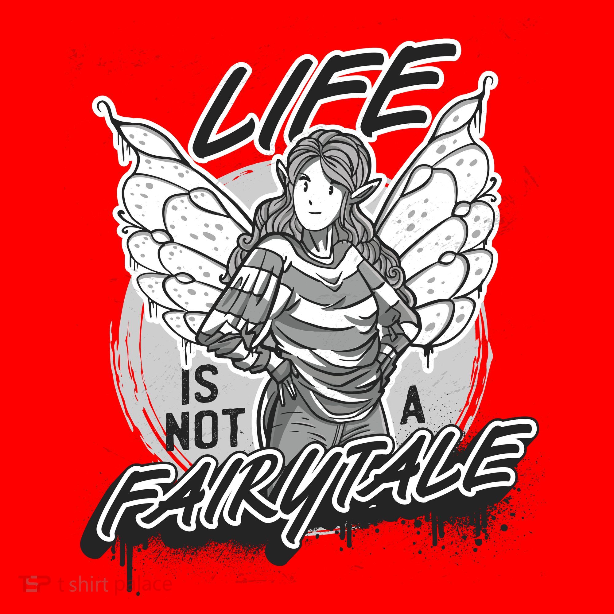 Life Is Not A Fairytale Santa Hat