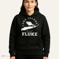 Long Island NY Fluke Fishing Hoodie thumb 5