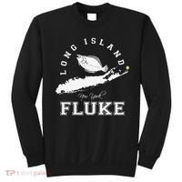 Long Island NY Fluke Fishing Sweatshirt thumb 0