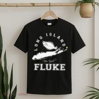 Long Island NY Fluke Fishing T-Shirt thumb 2