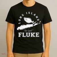 Long Island NY Fluke Fishing T-Shirt thumb 3