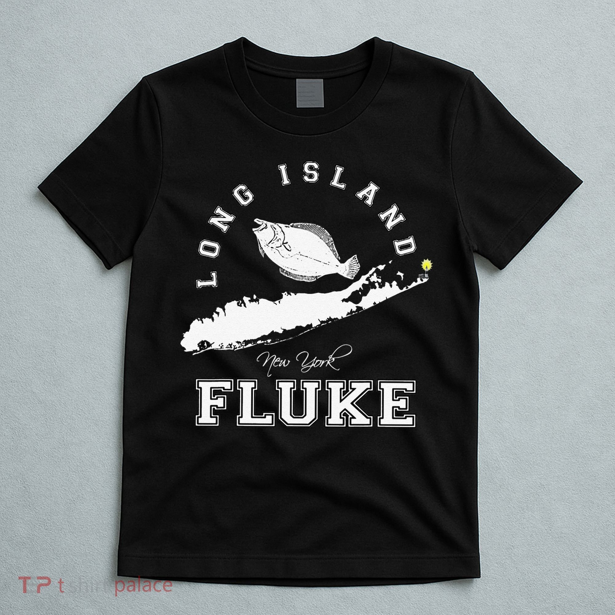 Long Island NY Fluke Fishing T-Shirt