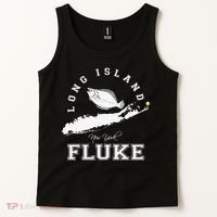 Long Island NY Fluke Fishing Tank Top thumb 2
