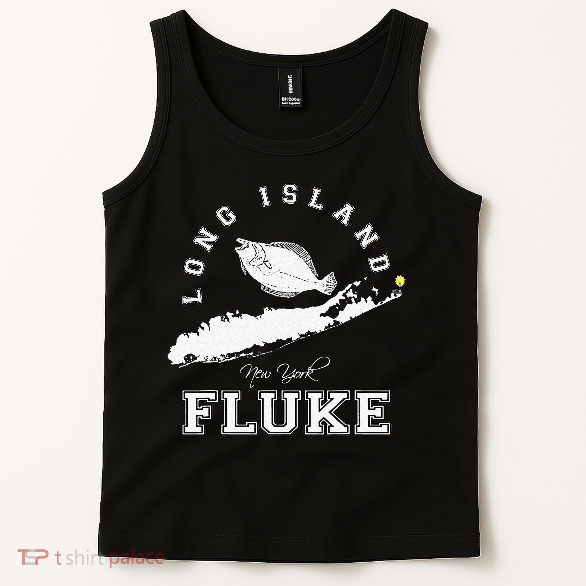 Long Island NY Fluke Fishing Tank Top