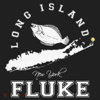 Long Island NY Fluke Fishing Golf Towel thumb 3