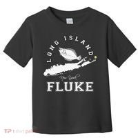 Long Island NY Fluke Fishing Toddler T-Shirt thumb 0