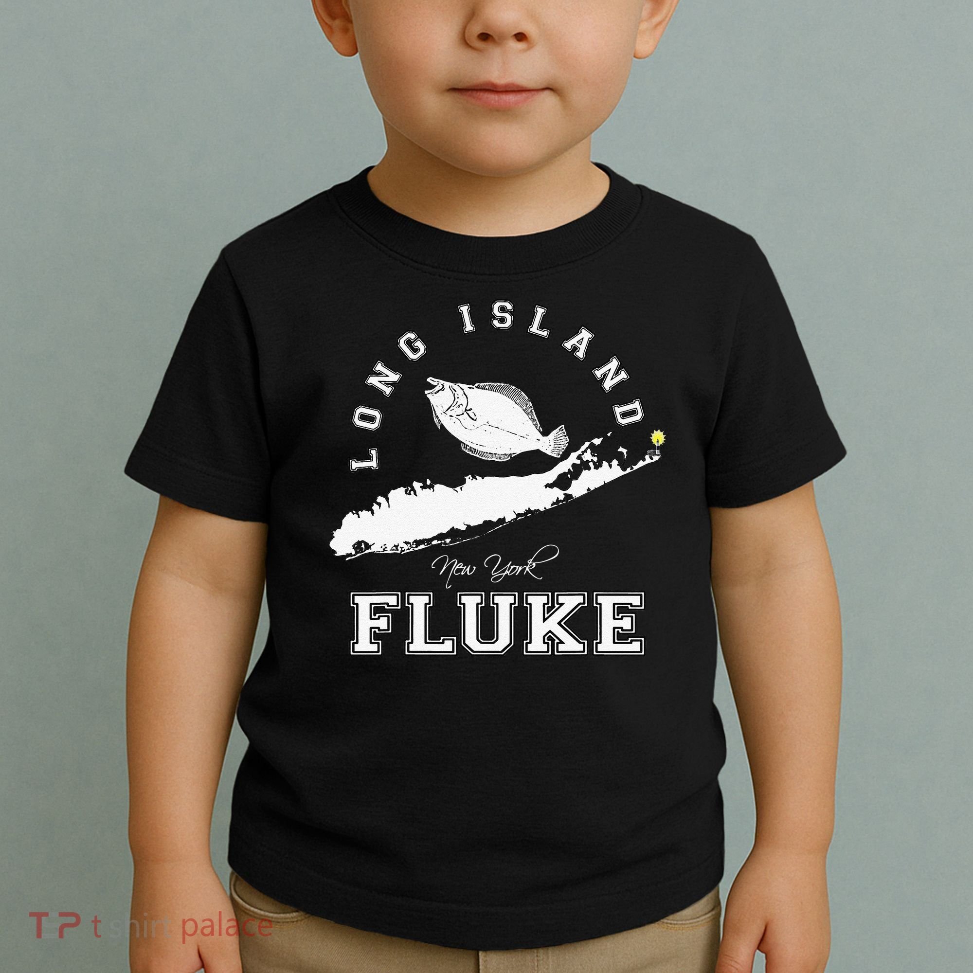 Long Island NY Fluke Fishing Toddler T-Shirt