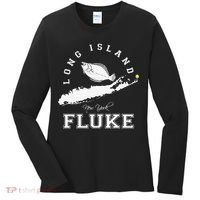 Long Island NY Fluke Fishing Women's Long Sleeve Shirt thumb 0