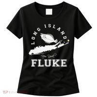 Long Island NY Fluke Fishing Women's T-Shirt thumb 0