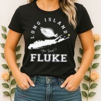 Long Island NY Fluke Fishing Women's T-Shirt thumb 2