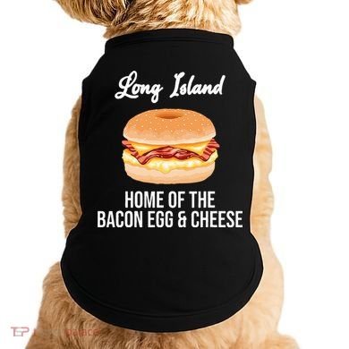 Long Island New York Bacon Egg And Cheese Doggie Tank