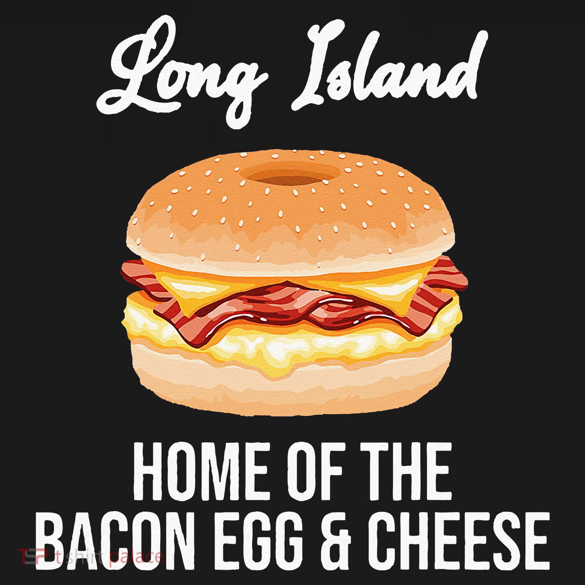 Long Island New York Bacon Egg And Cheese Bucket Hat