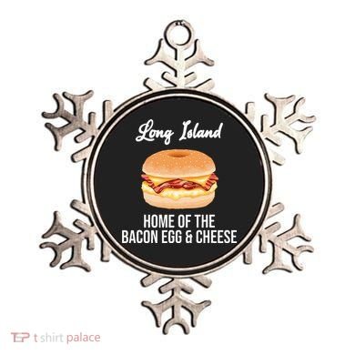 Long Island New York Bacon Egg And Cheese Ornament