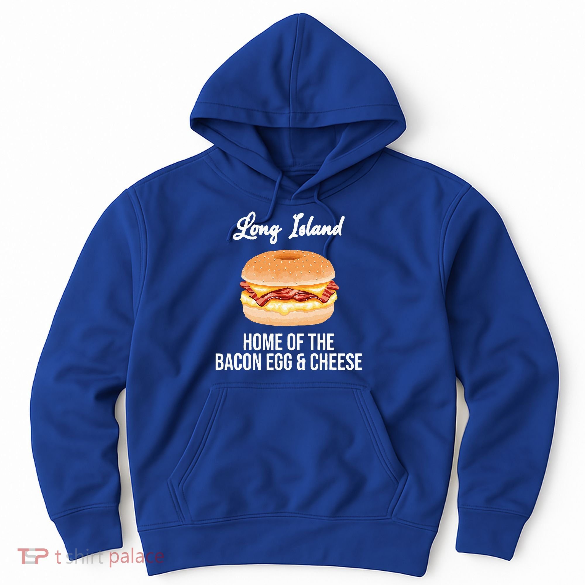 Long Island New York Bacon Egg And Cheese Hoodie