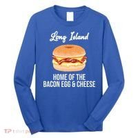 Long Island New York Bacon Egg And Cheese Long Sleeve Shirt thumb 0