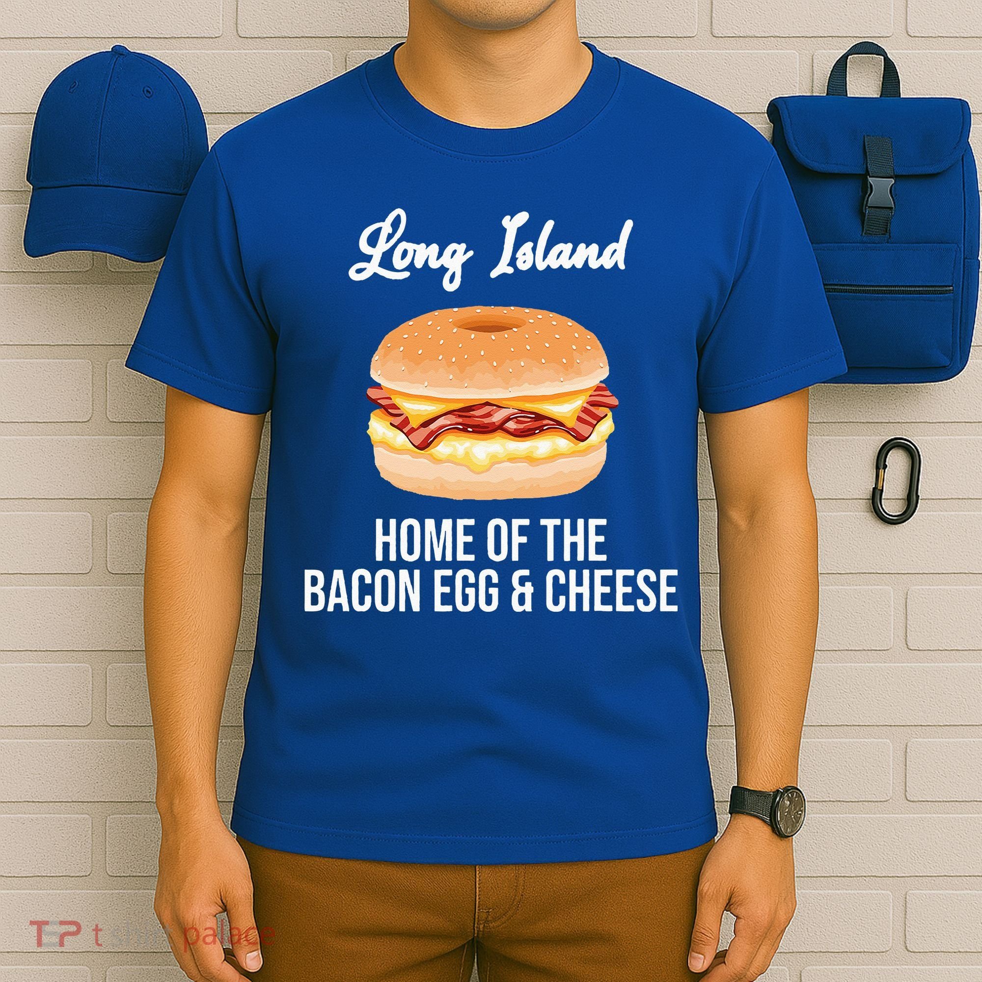 Long Island New York Bacon Egg And Cheese T-Shirt