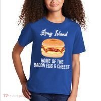 Long Island New York Bacon Egg And Cheese Kids T-Shirt thumb 2