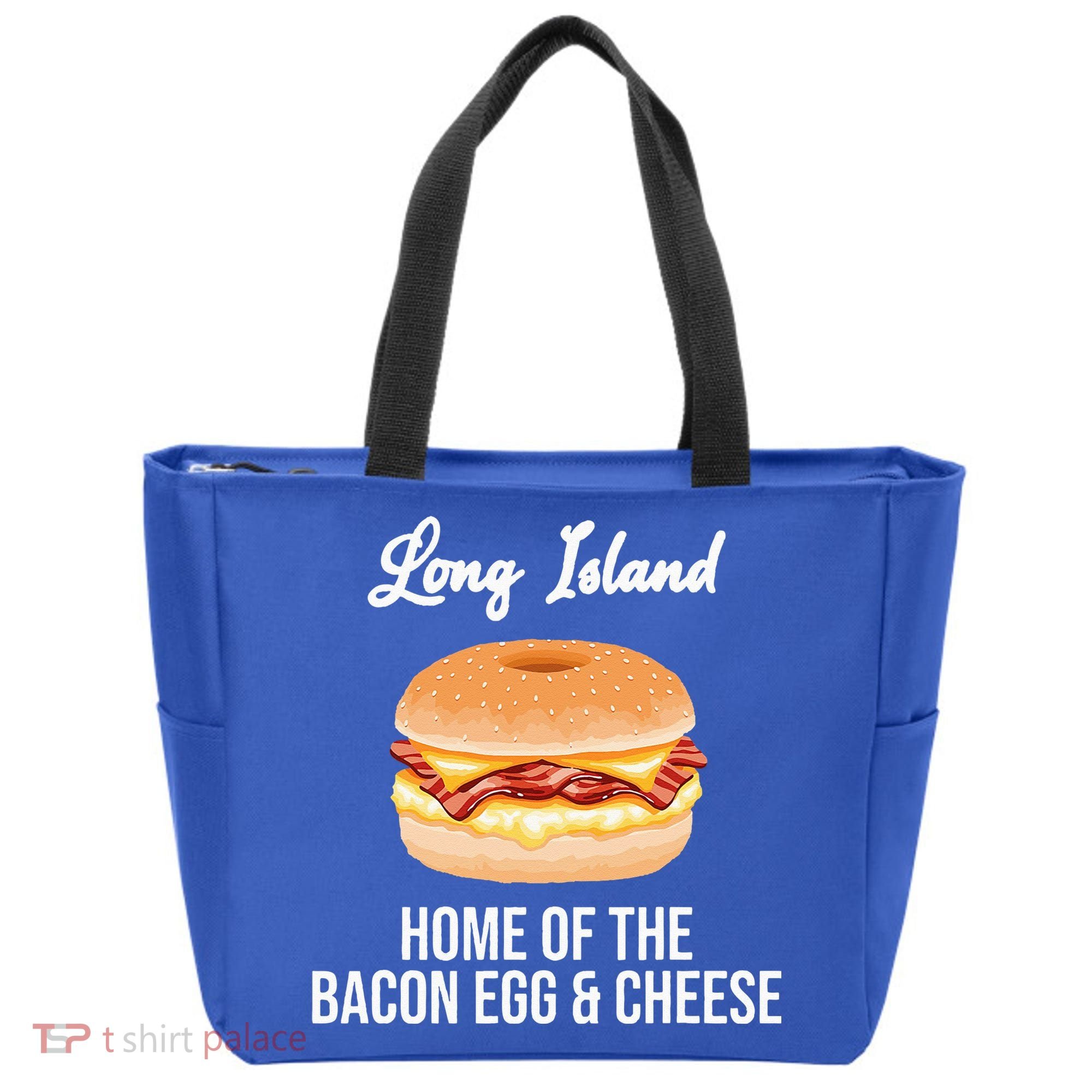 Long Island New York Bacon Egg And Cheese Tote Bag