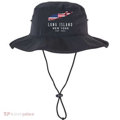 Long Island NY Souvenir Tee Native Long Islander Map NYC Bucket Hat