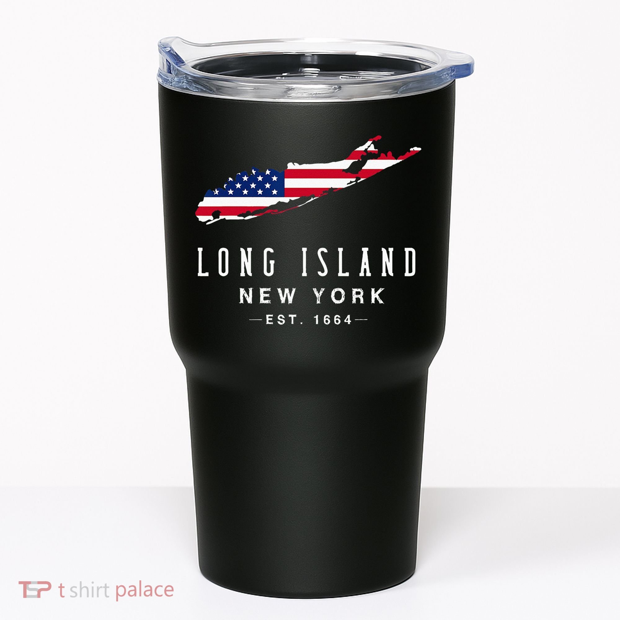 Long Island NY Souvenir Tee Native Long Islander Map NYC Tumbler