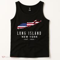 Long Island NY Souvenir Tee Native Long Islander Map NYC Tank Top thumb 2
