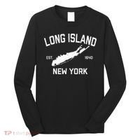 Long Island Ny Souvenir Native Long Islander Map Nyc Long Sleeve Shirt thumb 0