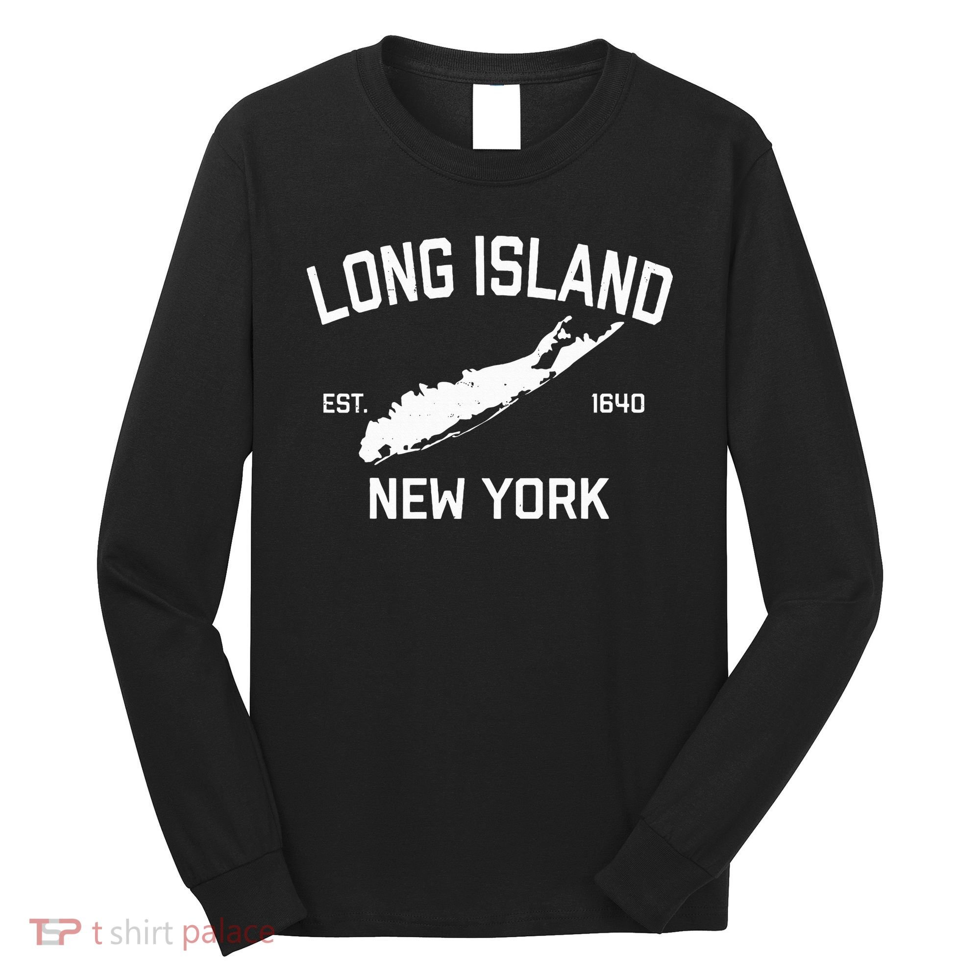 Long Island Ny Souvenir Native Long Islander Map Nyc Long Sleeve Shirt