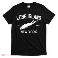 Long Island Ny Souvenir Native Long Islander Map Nyc T-Shirt thumb 0