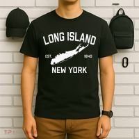 Long Island Ny Souvenir Native Long Islander Map Nyc T-Shirt thumb 6