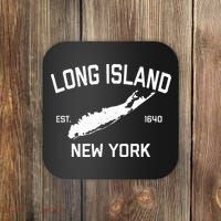 Long Island Ny Souvenir Native Long Islander Map Nyc Coaster thumb 0