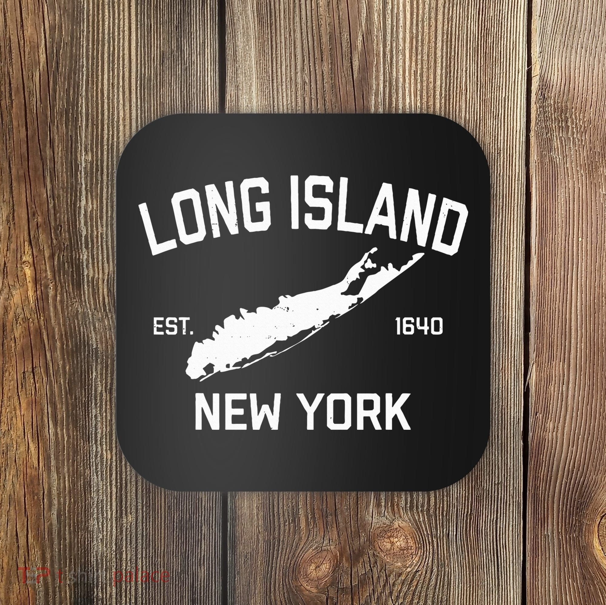 Long Island Ny Souvenir Native Long Islander Map Nyc Coaster