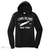 Long Island Ny Souvenir Native Long Islander Map Nyc Women's Hoodie thumb 0